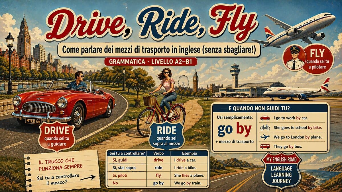 Drive, Ride, Fly